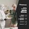 Fifthpulse FMN100, Disposable Gloves, 3 mil Palm, Nitrile, Powder-Free, M, 100 PK, Black FP-N-100-M-BLK - alternate 6
